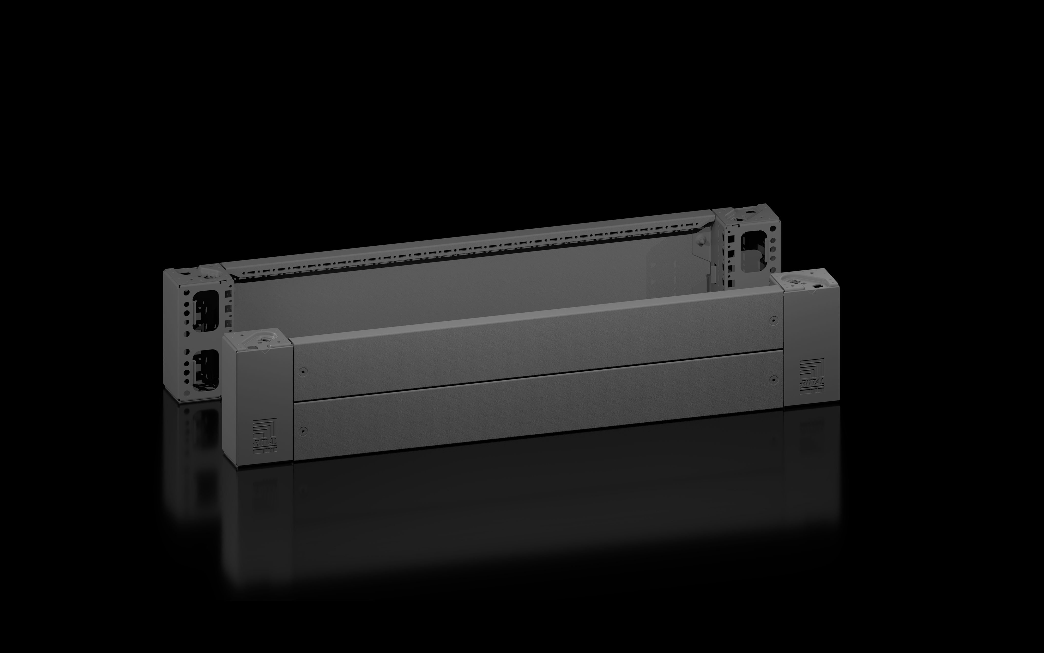 RITTAL SPA - RIT8660024 VX ZOCCOLO ANT./POST 1000X200- 2 PZ