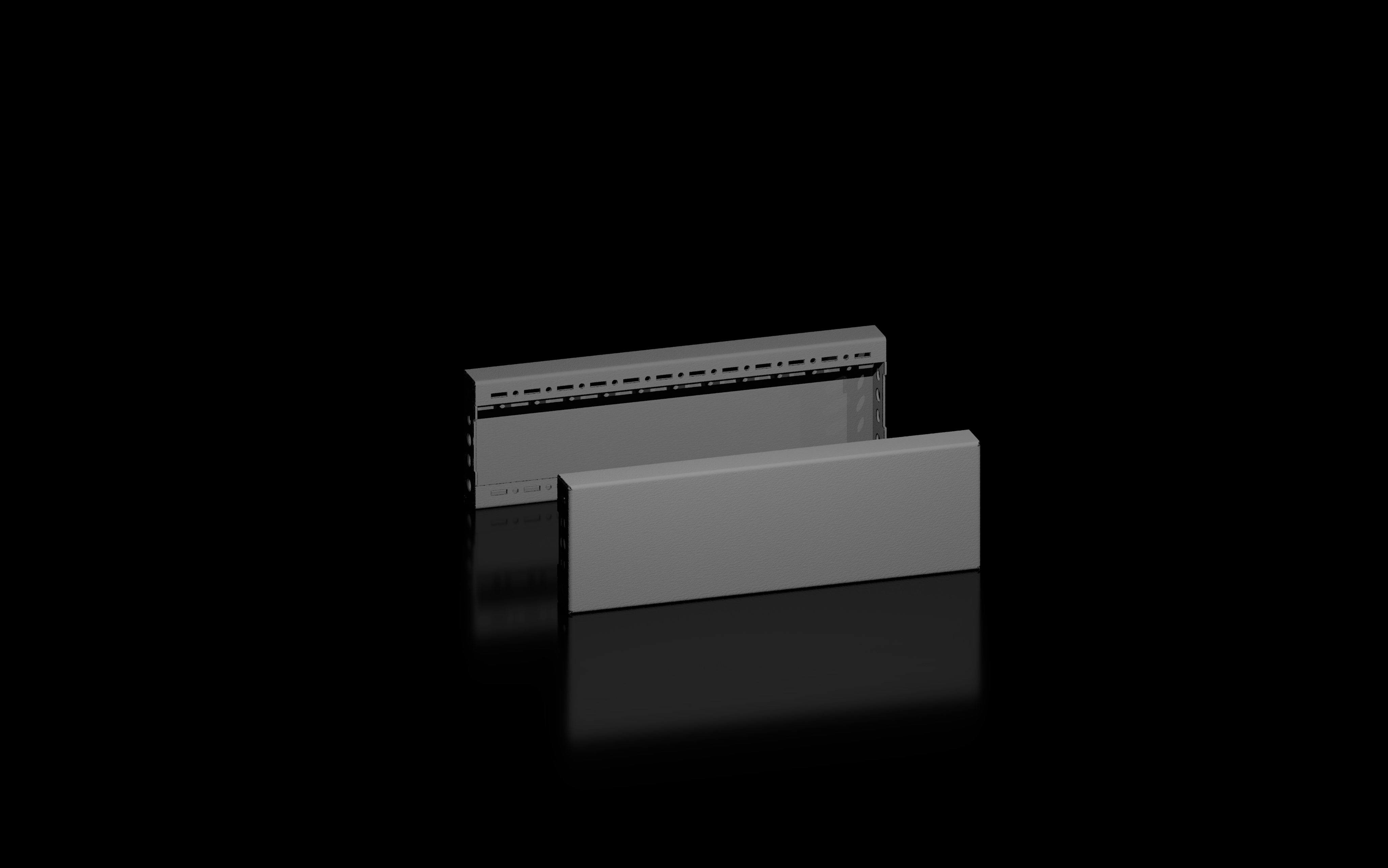 RITTAL SPA - RIT8660032 VX ZOCCOLI LATERALI 100X500- 2 PZ