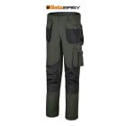 BM SPA - BMM079000503 PANTALONI CANVAS EASY GREEN TG.L