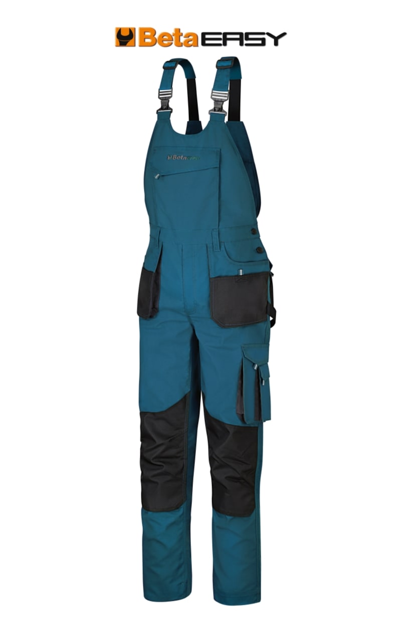 BM SPA - BMM079030602 SALOPETTE CANVAS EASY PETROL TG.M
