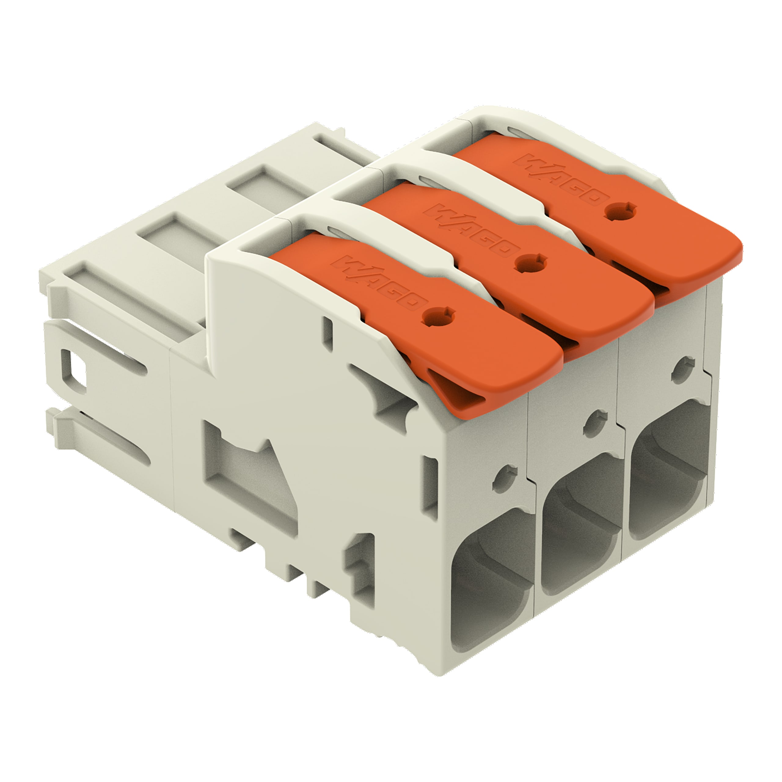 WAGO ITALIA SRL - WAG832-1203 CONN M 1 COND LEVA 16MMQ 10,16MM 3P NO I