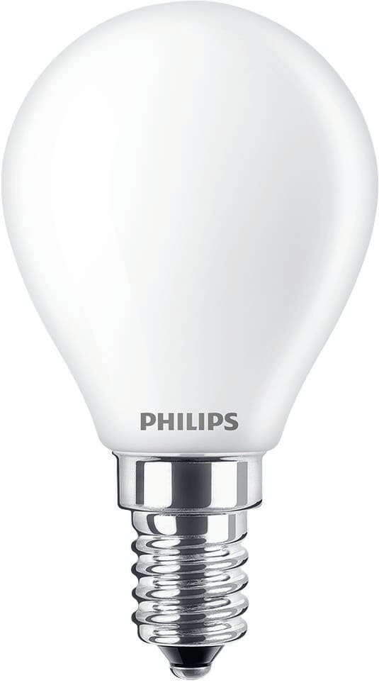 SIGNIFY ITALY SPA - PHLINCALUS25E14G2 Lampadine a oliva e sferiche LED CorePro in vetro G - LED-lamp/Multi-LED - Consumo energetico: 2.2 W - Classe di efficienza e