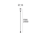 LINEA LIGHT (ILED) - ILD65290 KIT X SOSPENS.SHORE/ROLLIP NG5