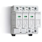 FINDER SPA - FIN7P1482751012 SPD CLASSE1+2 TRIFASE 4P 275VAC 3+1 12.5