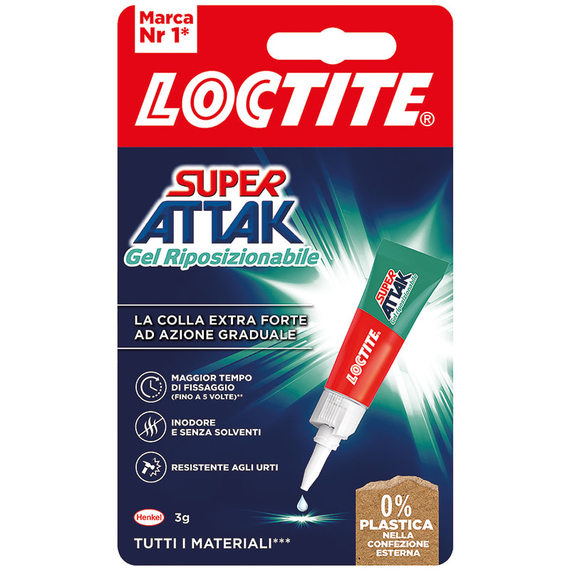ELCART DISTRIBUTION - ERT070409100 SUPER ATTAK RIPOSIZIONAB. GEL 3GR