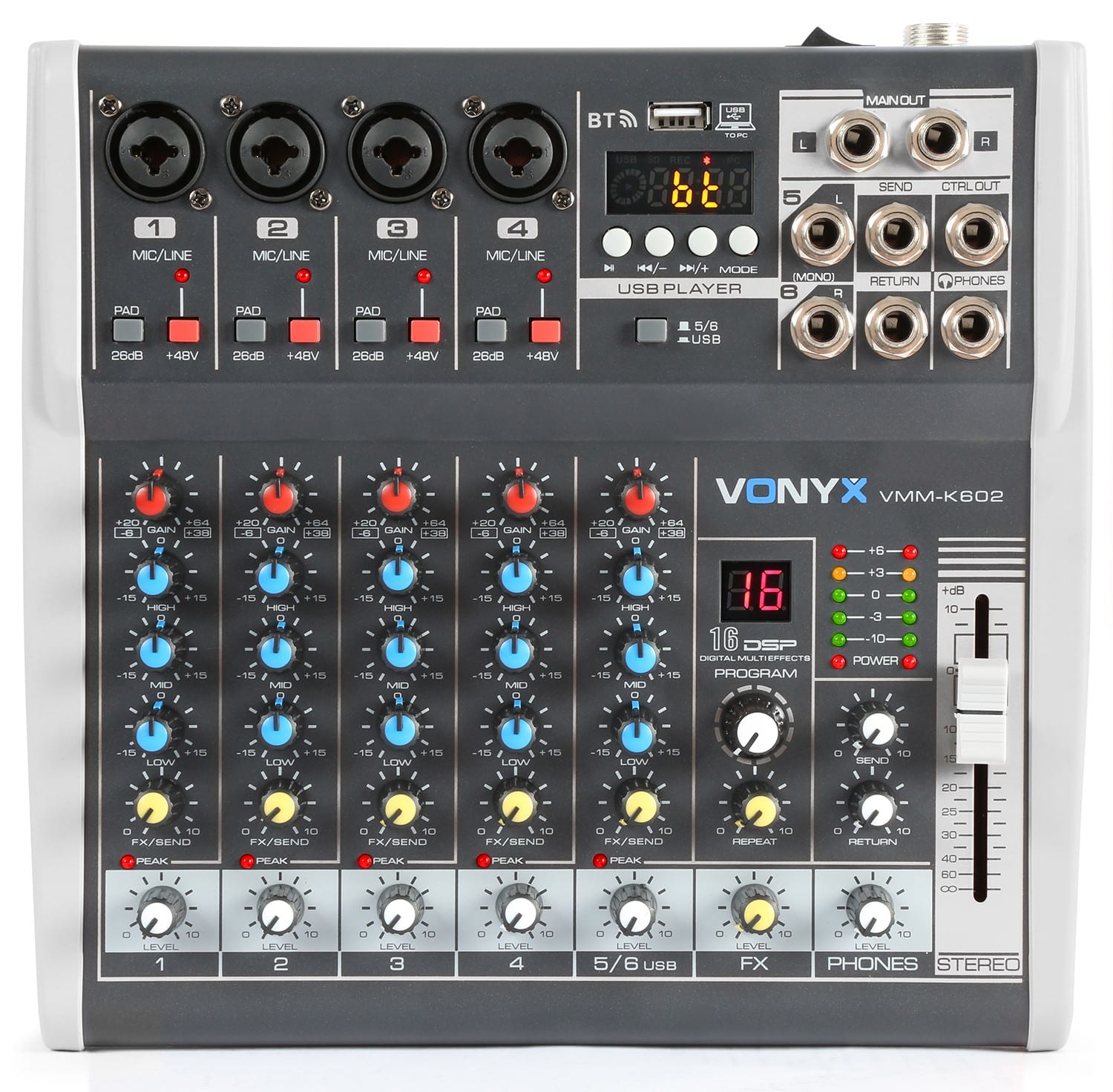 MELCHIONI SPA - MEM550923088 MIXER 6 CANALI FUNZIONE ECO DSP. INGRESS
