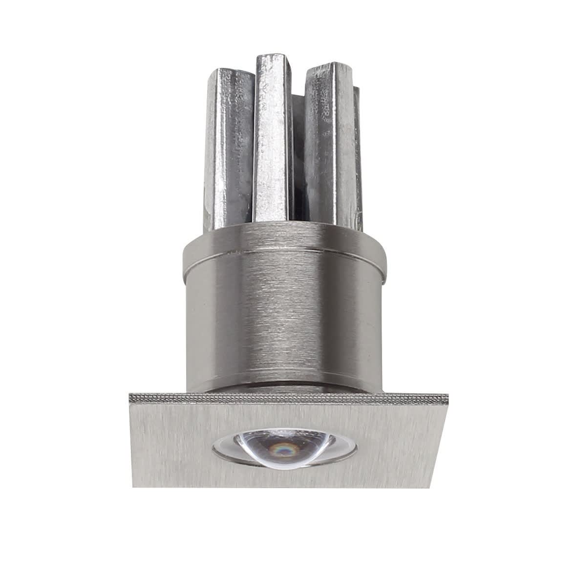 LINEA LIGHT (ILED) - ILD85062W30 NITUM-Q 10 QUADRO 1LED 2W NIKEL SP