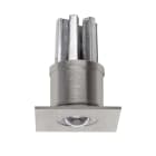 LINEA LIGHT (ILED) - ILD85062W30 NITUM-Q 10 QUADRO 1LED 2W NIKEL SP