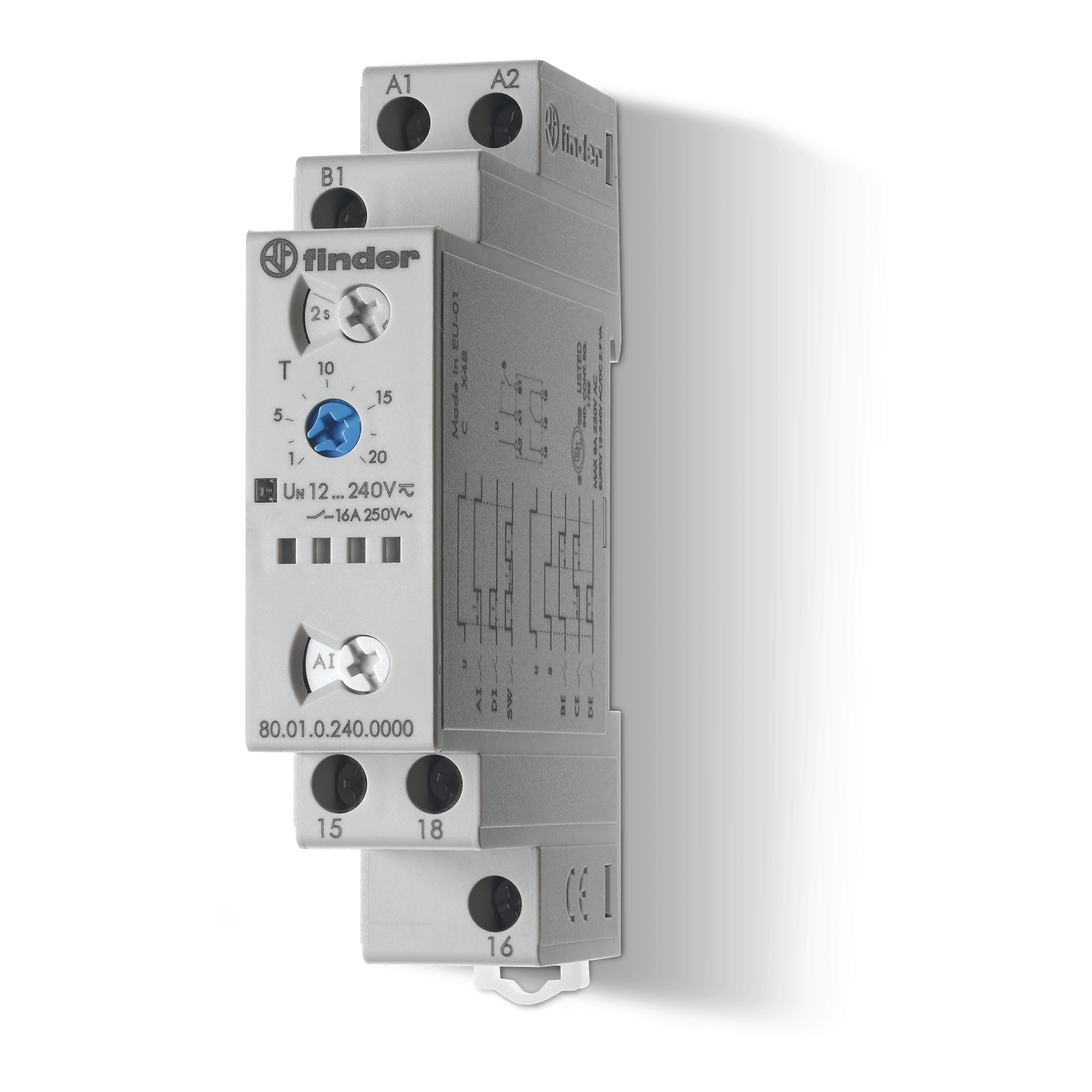 FINDER SPA - FIN80010240N000 TEMPORIZZATORE MODULARE NFC