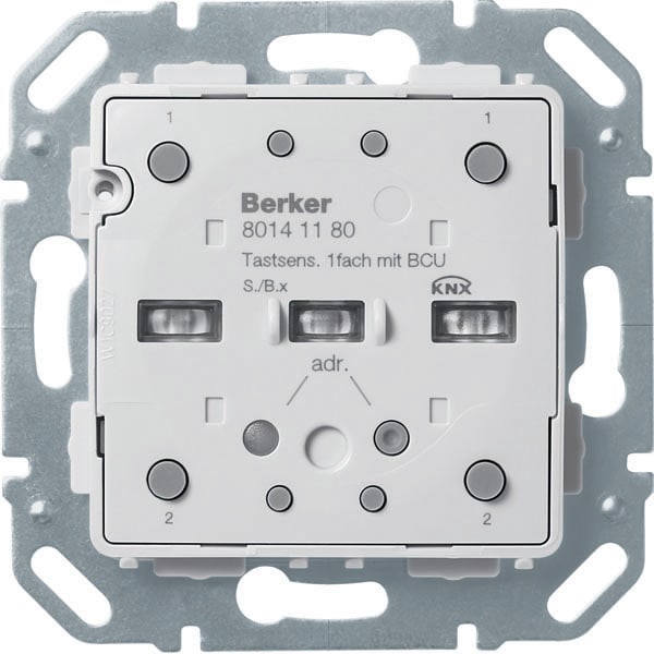 BERKER - BRK80141180 MOD.SENS.A TASTI SINGOLO KNX - S1/B3/B7