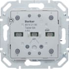 BERKER - BRK80142180 MOD.SENS. A TASTI DOPPIO KNX - S1/B3/B7