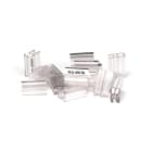 GRAFOPLAST SRL - GRA802/23 TUBETTO DOPPIA CAVA L=23 MM D=2A4 200 PZ