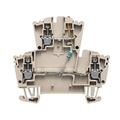 WEIDMULLER - WEI8023630000 WDK 2.5 LD RT 24VDC -+