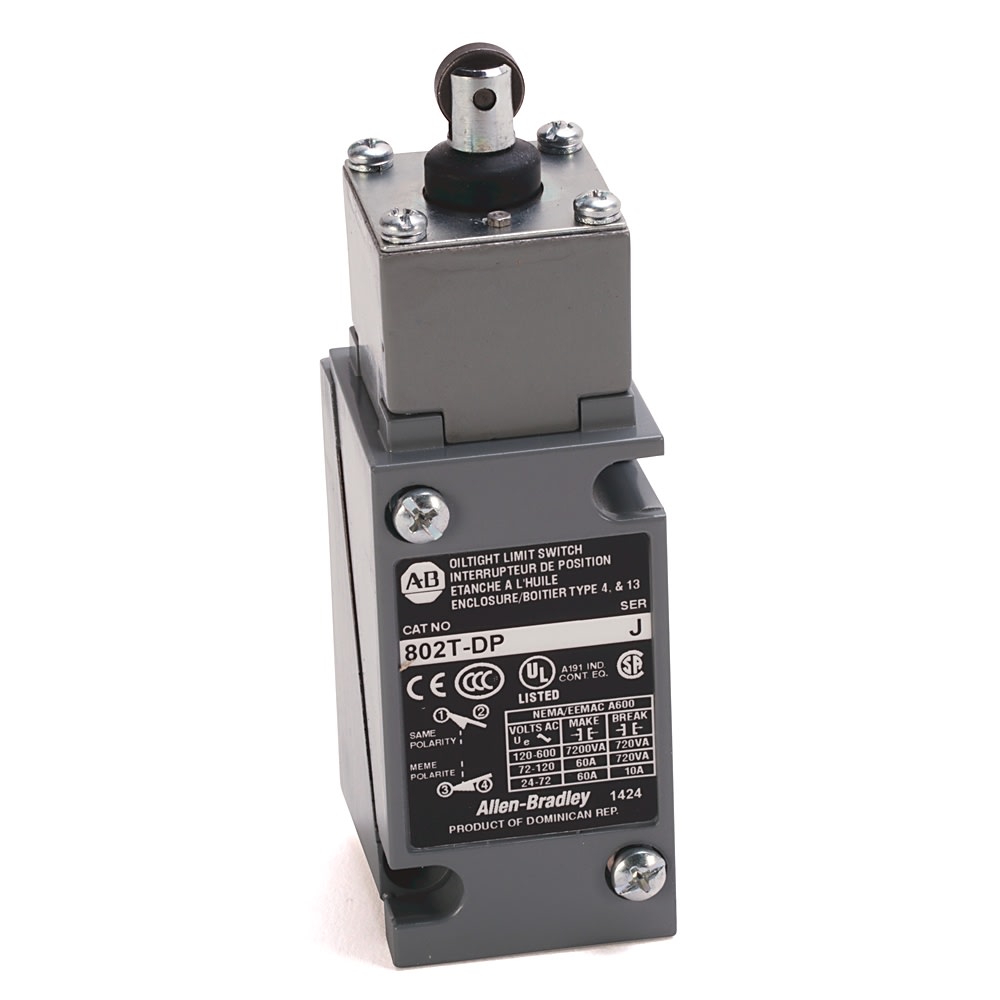 ROCKWELL AUTOMATION - RCK802T-DP METAL PLUG-IN OILTIGHT LIMIT SWITCH
