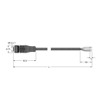 TURCK BANNER SRL - TUK8013525 WAK40-6/P00