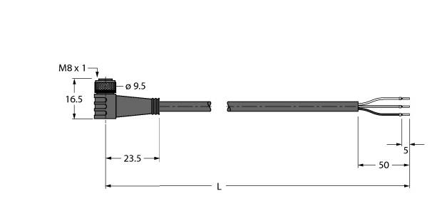 TURCK BANNER SRL - TUK8007382 SWKP4-5/S90