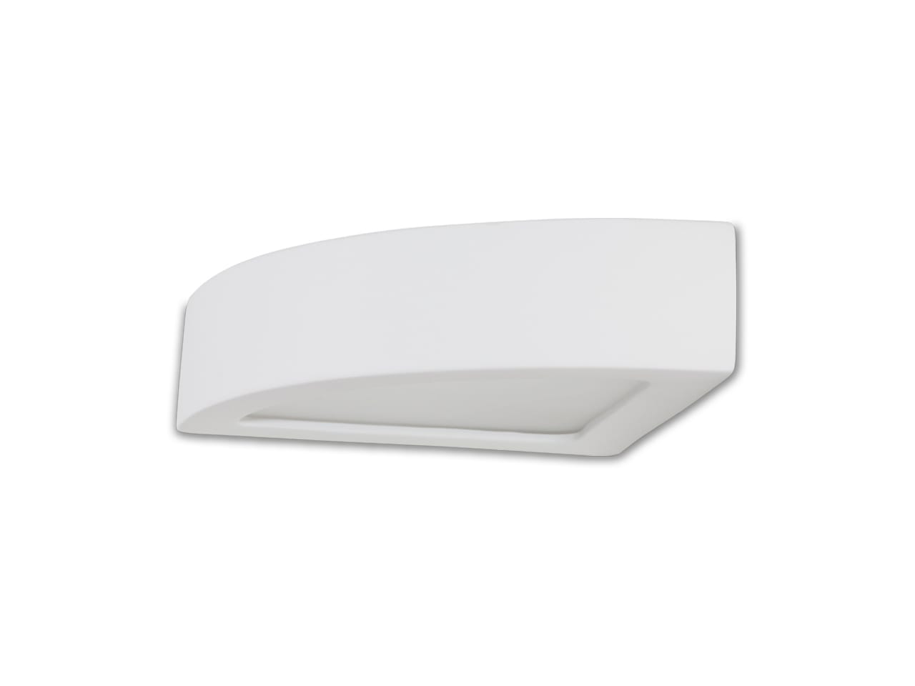 BELFIORE SRL - NVT8056-42 Applique da parete in CERAMICA 9010 con parte elettrica a LED a parete dal design essenziale con luce biemissione dotato di dif