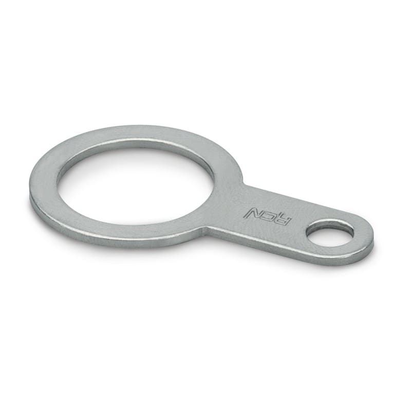 SCAME PARRE SPA - SCA805.RE90.N PIASTRINA DI TERRA OT.NI. 90-M90X2
