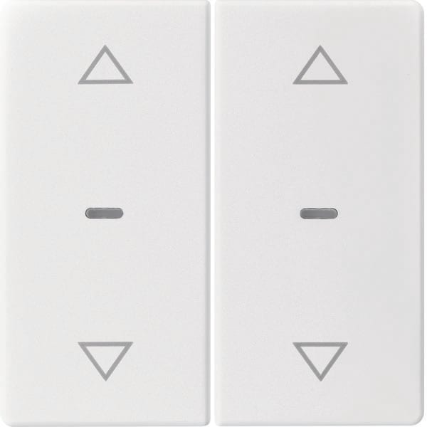 BERKER - BRK80961329 Abdeck. Tast.-M. 2f. Pfeil Q.x pw gl