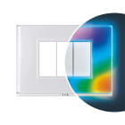 BEGHELLI - BEG81151 PLACCA LITE 3FR BIANCA DOM-E