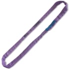 BM SPA - BMM081700040 Braca per sollevamento 1t nastro ad anello continuo, viola tessuto in poliestere ad alta tenacità (PES)