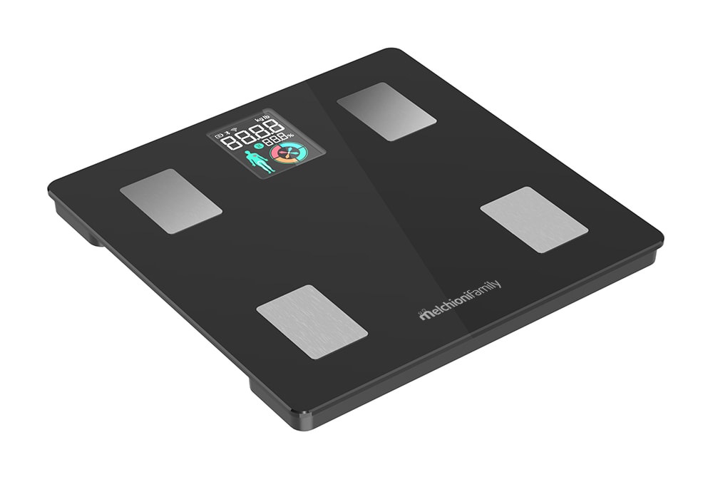 MELCHIONI SPA - MEM118230013 AIR BILANCIA PESAPERSONA SMART IN VETRO