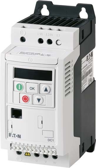EATON - EAO185821 DC1-324D3NN-A20CE1 INVERTER 0,75KW, 4,3A