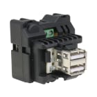 FANTON SRL - FME82888 Alim.2 USB-A 2,1A inc.KEYSTONE estero NE