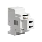 FANTON SRL - FME82905 Alim.USB-C+C 3A inc.KEYSTONE compatto BI
