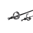 HELLERMANNTYTON Srl - HEE156-03377 Fascetta con clip automatica diam 45, PA66HIRHS, nero