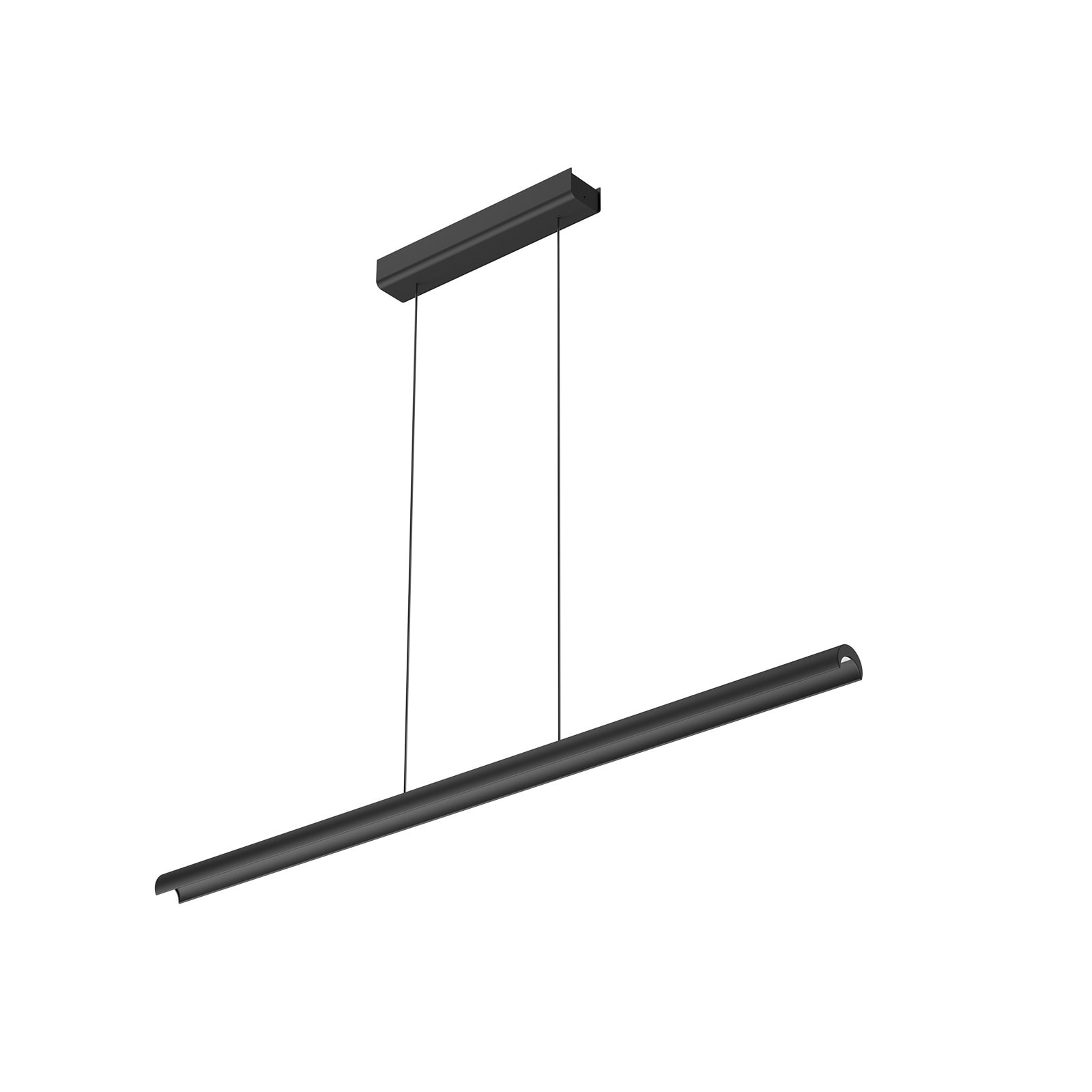 LINEA LIGHT SRL - LIA9810 HALFPIPE SOSP.L980 27W NERO RAG.