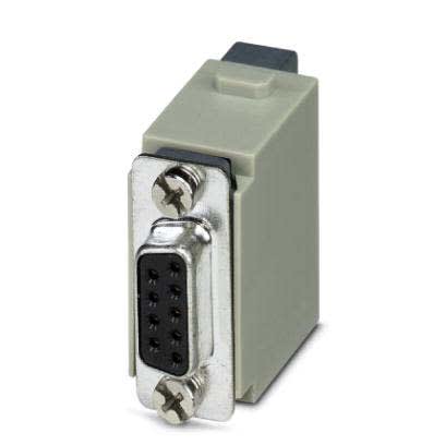 PHOENIX CONTACT - PHC1417307 HC-M-DSUB 09-UT-F INSERTO PORTACONTATTI