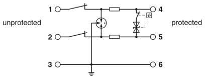 PHOENIX CONTACT - PHC2906713 TTC-6-1X2-M-24DC-UT-I SPD SEGNALE