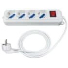 ELCART DISTRIBUTION - ERT280156100 PRESA MUL.4 POSTI C/CAVO *SHUKO*