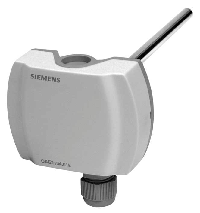 SIEMENS - BUILDING T - BCTBPZ:QAE2174.010 SONDA T AD IMMERSIONE ATTIVA