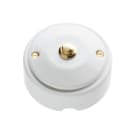 LE PROLUNGHE SAS - PRG8388 PULSANTE TASTO OTTONATO VOLUX 20.20