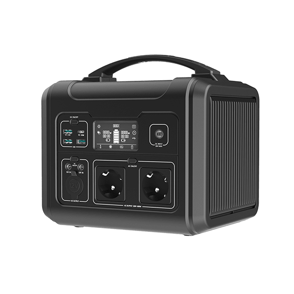 HIKVISION ITALY SRL - EZV318700003 Power Station portatile con luce di emergenza. Output max: 600W Capacità batteria: 607.36Wh