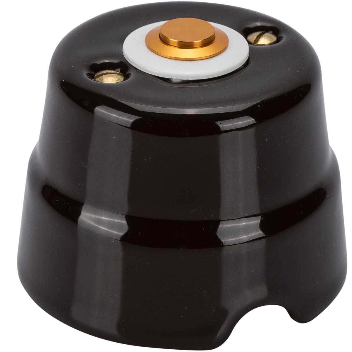 FANTON SRL - FME84003BW PULSANTE OTTONE PER CAMPANELLO 2A 48V MA