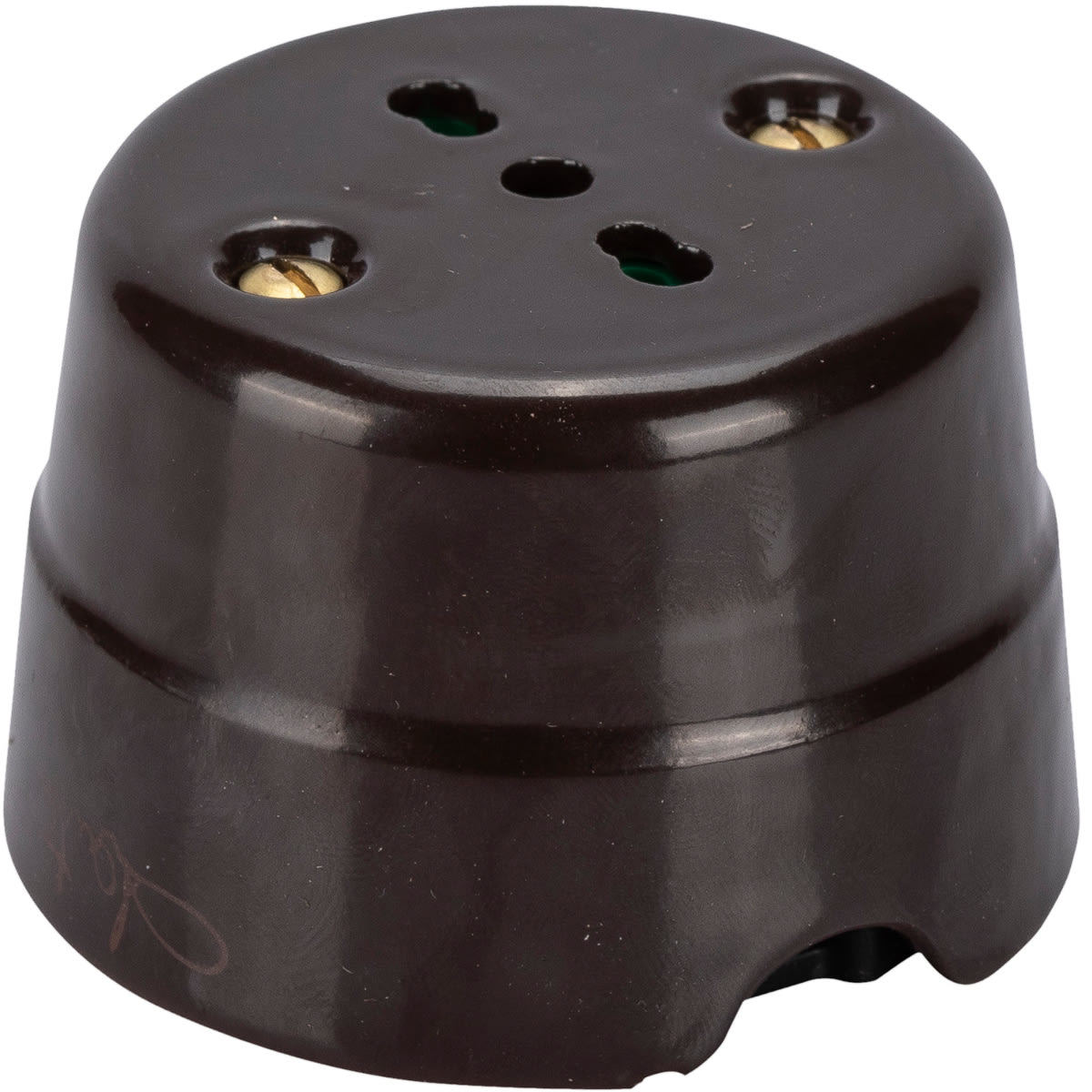 FANTON SRL - FME84010BW PRESA P17/11 DA PARETE IN CERAMICA    MA