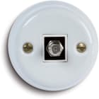FANTON SRL - FME84023 PRESA TV SAT IN CERAMICA BI