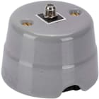 FANTON SRL - FME84023GR PRESA TV SAT IN CERAMICA GR
