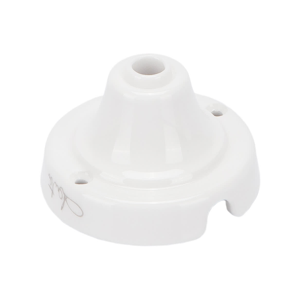 FANTON SRL - FME84028 ROSONE LISCIO D90MM IN CERAMICA BI