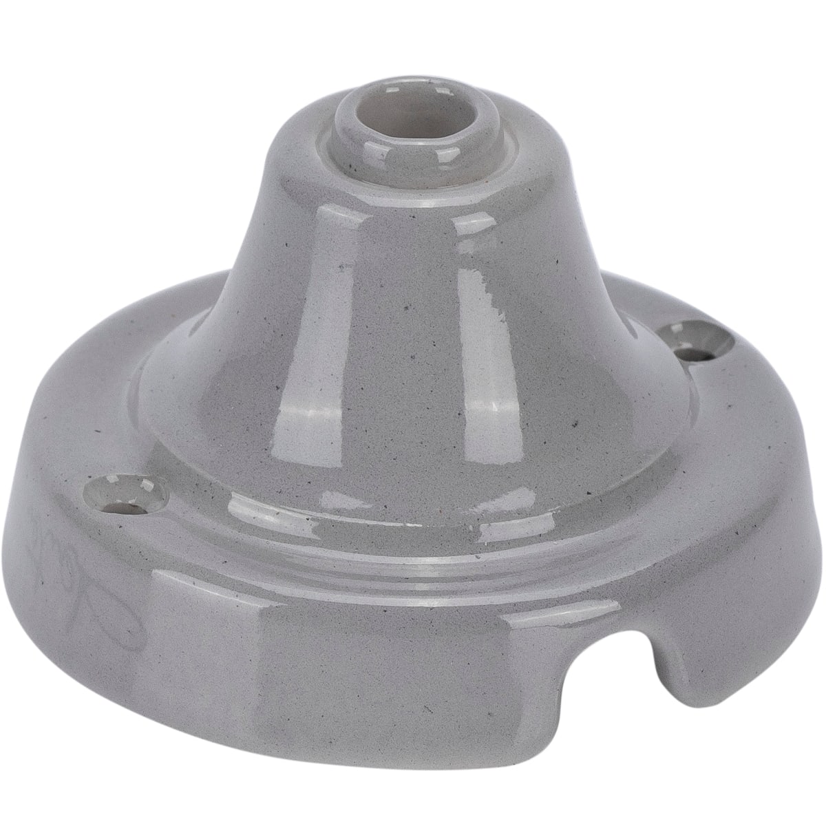 FANTON SRL - FME84028GR ROSONE LISCIO D90MM IN CERAMICA GR