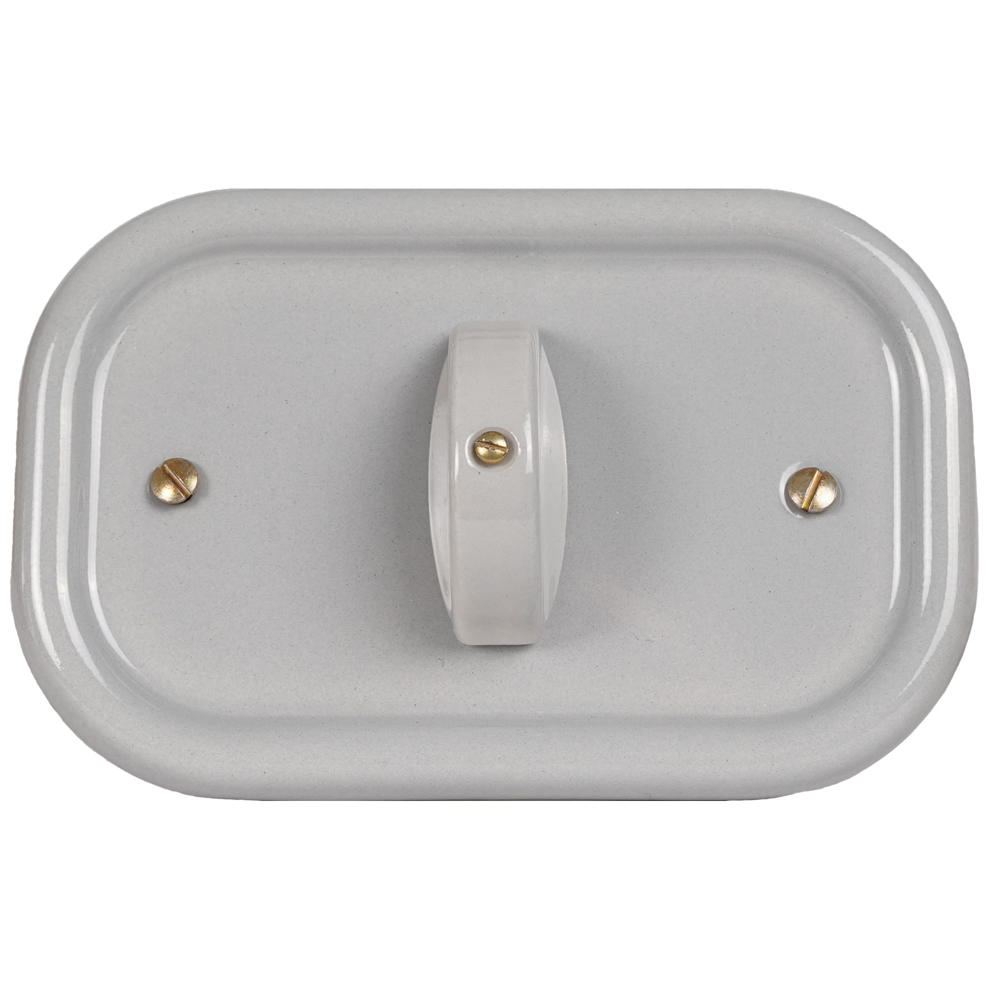 FANTON SRL - FME84061GR PLACCA OVALE 125X81 1INT./DEV.X S.503 GR