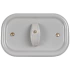 FANTON SRL - FME84061GR PLACCA OVALE 125X81 1INT./DEV.X S.503 GR
