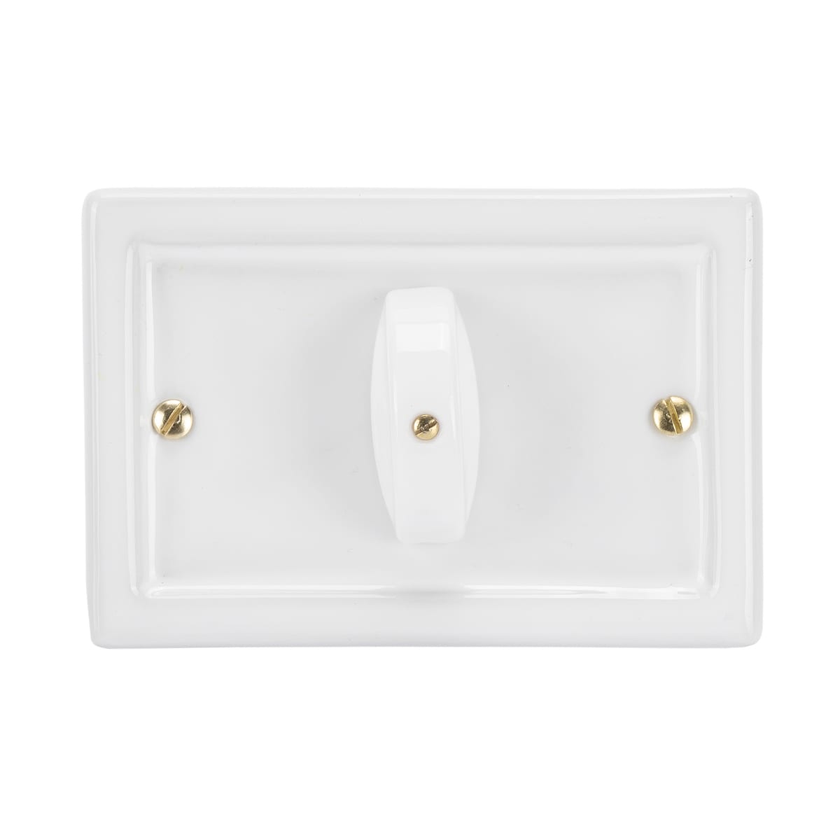 FANTON SRL - FME84067 PLACCA RETT.113X77 1PULS.ROT.X S.503 BI