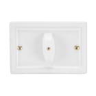 FANTON SRL - FME84067 PLACCA RETT.113X77 1PULS.ROT.X S.503 BI