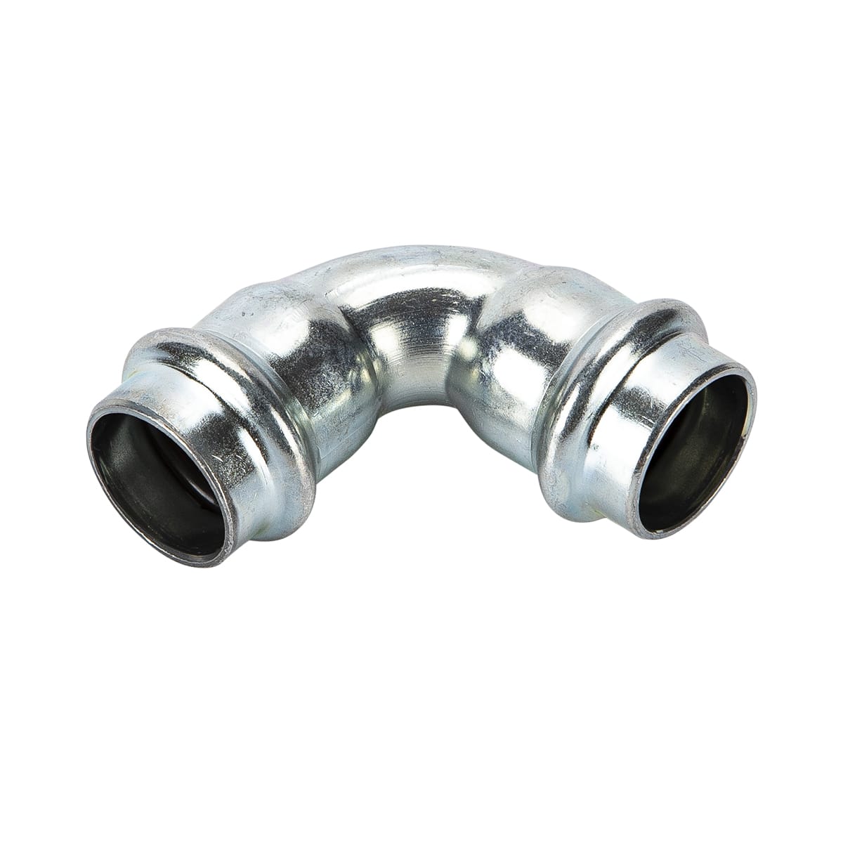 FANTON SRL - FME84082ZN CURVA 90° F/F D18MM IN LAMIERA ZINCATA