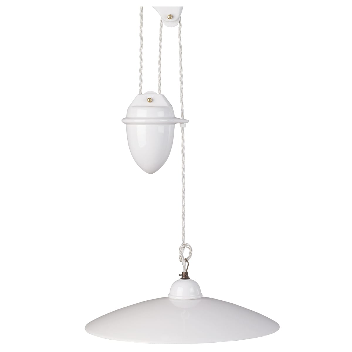 FANTON SPA - FME84140 LAMPADARIO SALISCENDI+PIATTO LISCIO BI