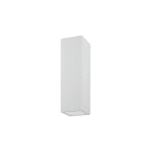 BELFIORE SRL - NVT8418-35 Applique in CERAMICA 9010 a parete con parte elettrica a LED con luce biemissione dal design minimale.